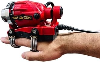 Endzone AC Daul Speed Head Massager Machine for Full Body and Pain Relief Device MASSAGER 1 Year Warranty (Pre-mium Quality Red)