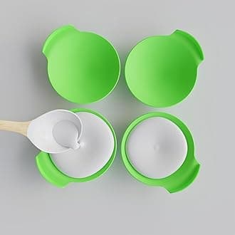Clazkit Silicone Idli Maker Plate (8 Pcs) | Food Grade Non-Stick Idli Stand for Cooker & Steamer | Easy Demoulding, BPA Free | Multipurpose for Idli, Dhokla, Modak & Muffins | Heat Resistant
