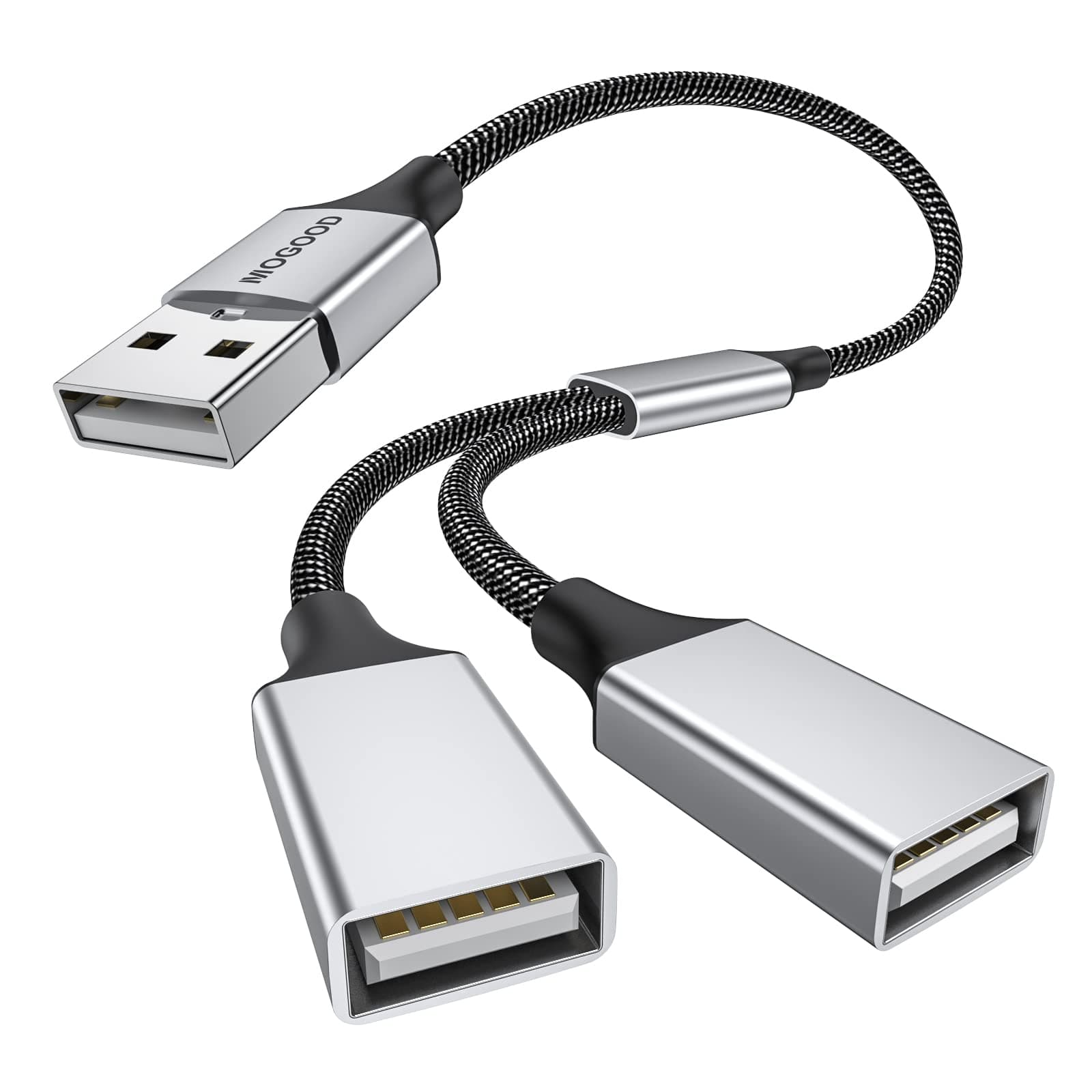 USB to Dual USB Female