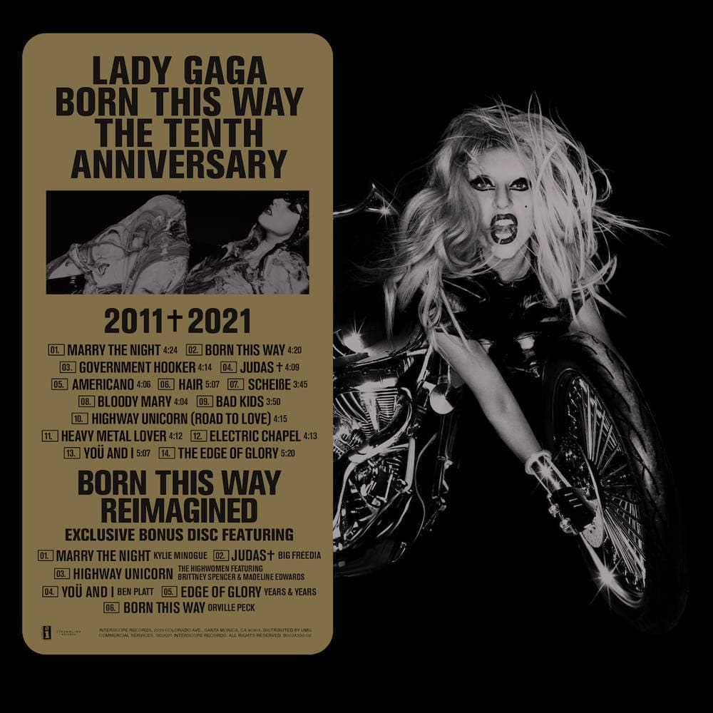 BORN THIS WAY THE TENTH ANNIVERSARY