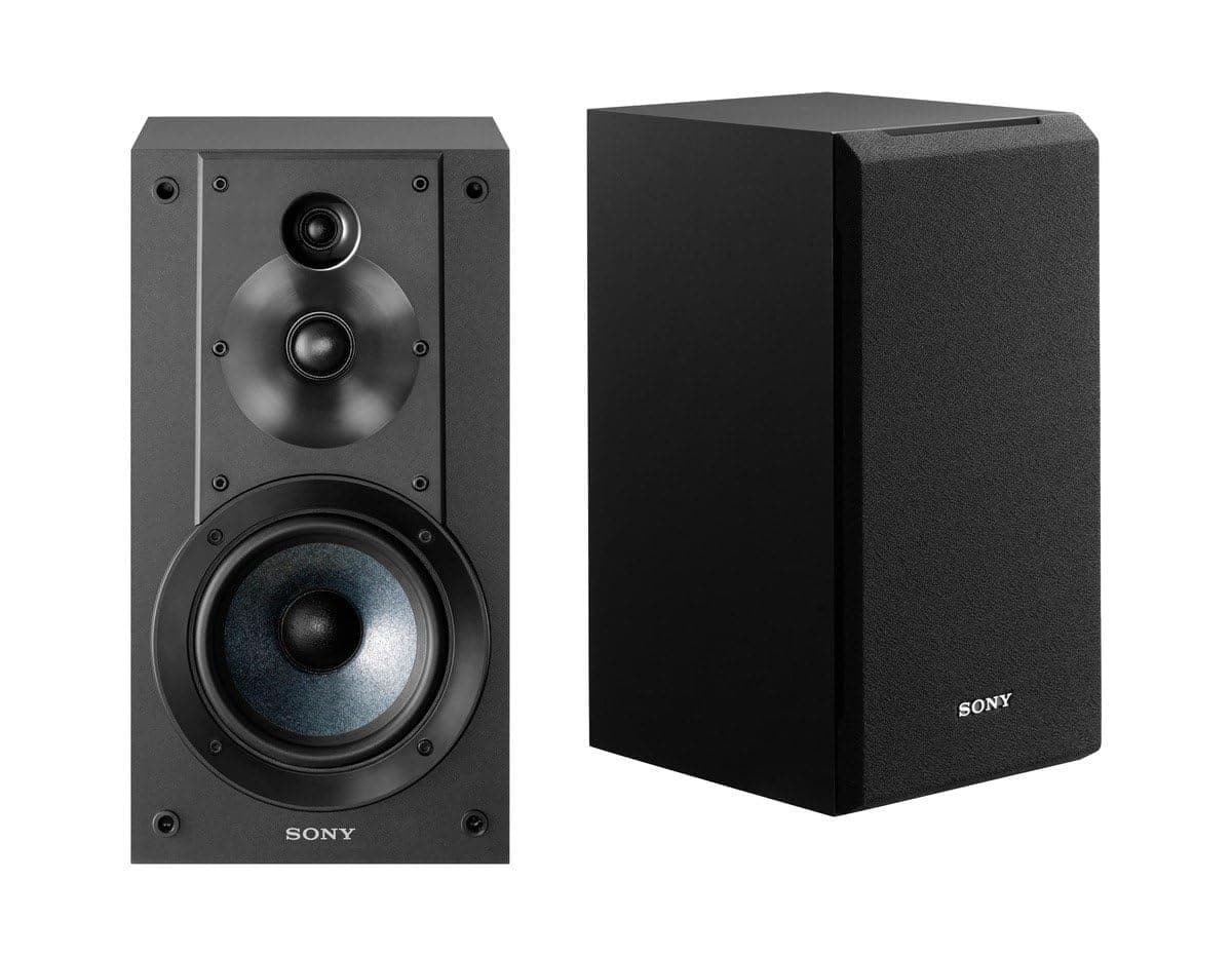 SSCS5 3-Way 3-Driver Bookshelf Speaker System (Black) by Sony