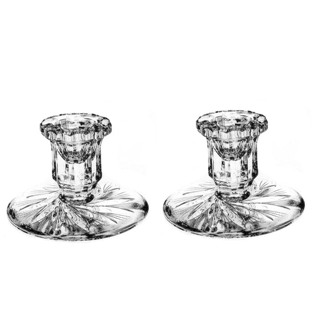 Crystal Candleholder Set of 2