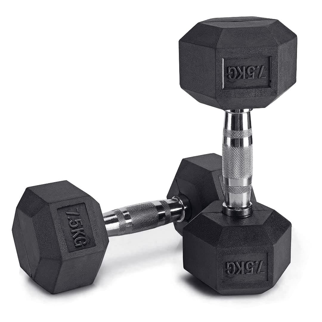 Hex Dumbbell Weights Set