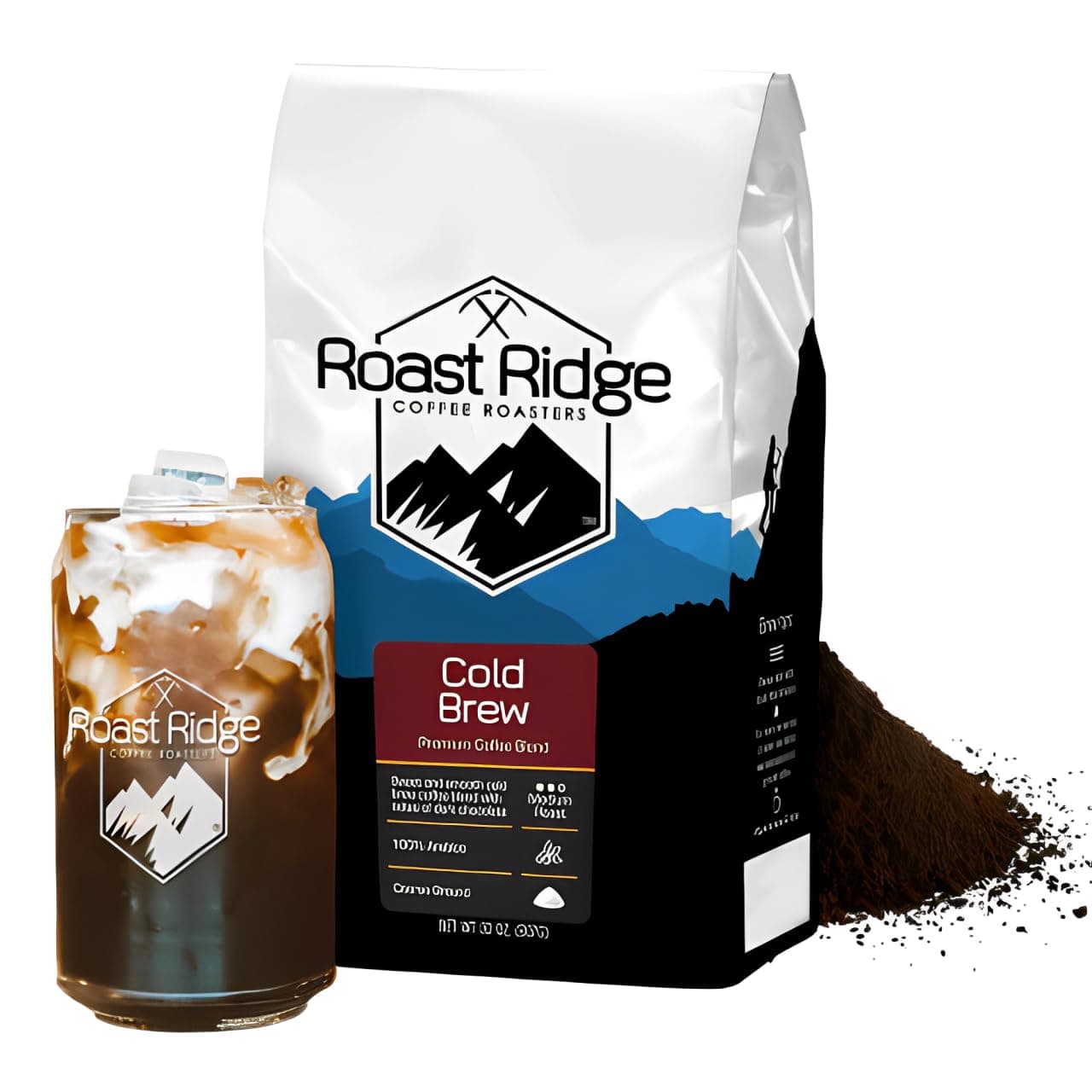 Roast Ridge Ground Cold Brew Coffee Blend, 2 lb.