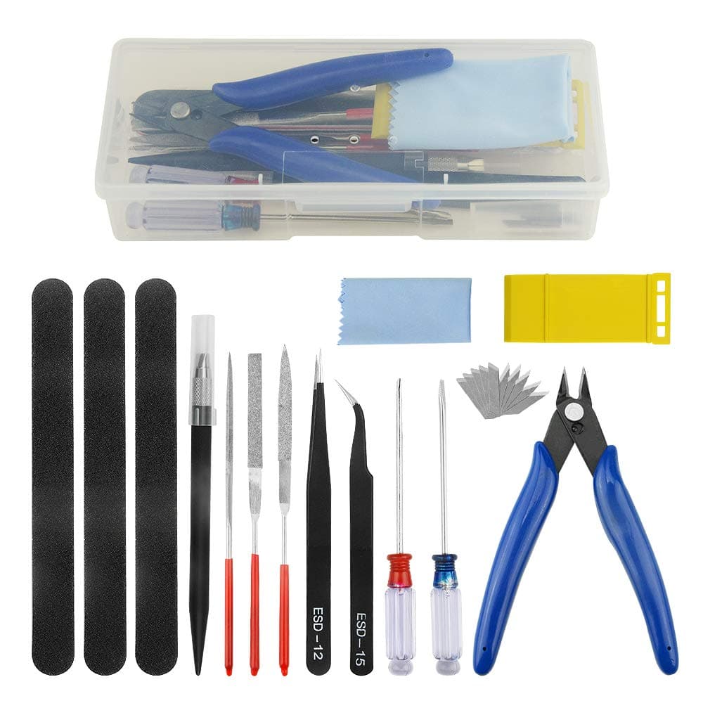 WMYCONGCONG 24 PCS Model Tools Kit, Gundam Model Tool Kit, Hobby Building Too...