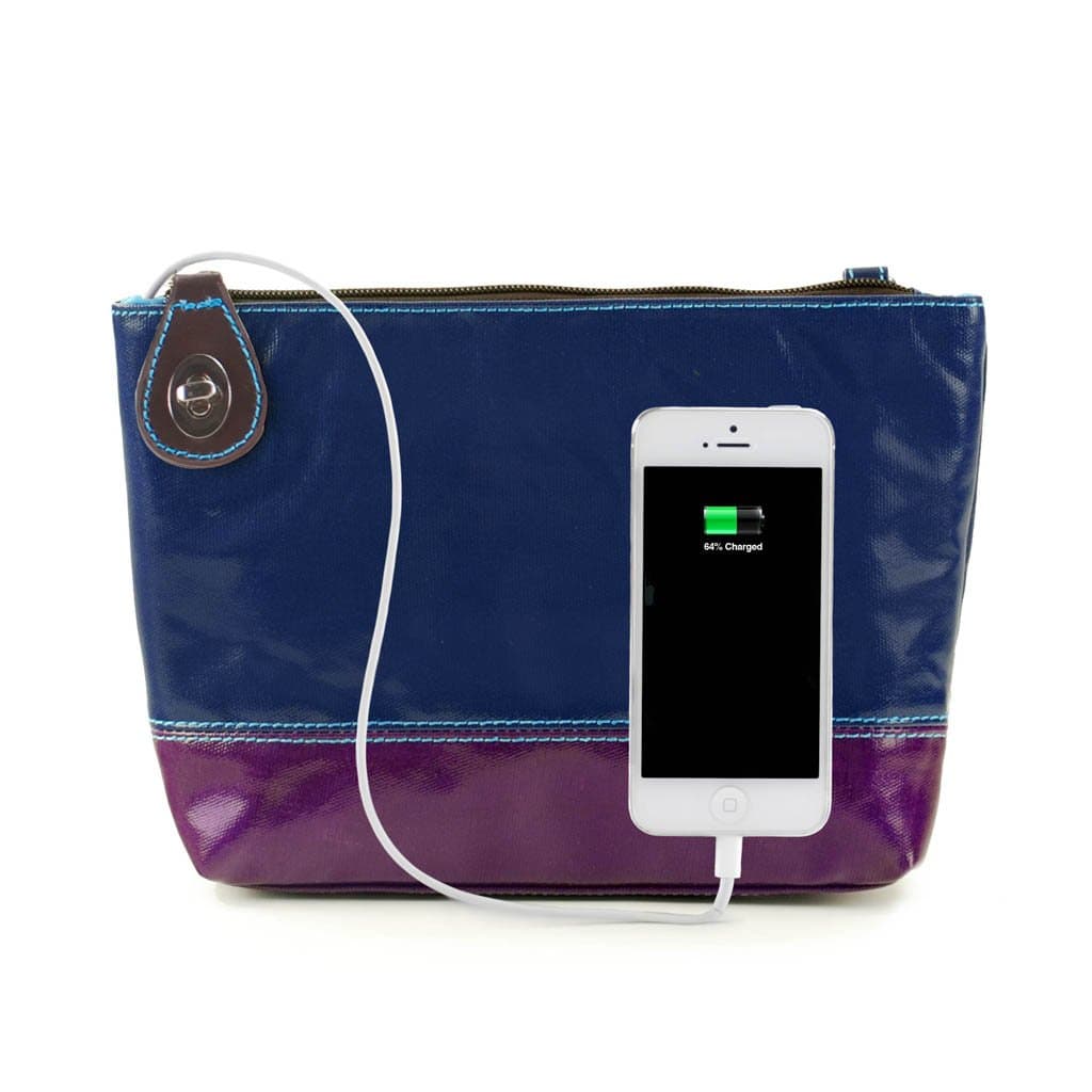 Urban Junket Power Clutch - Indigo