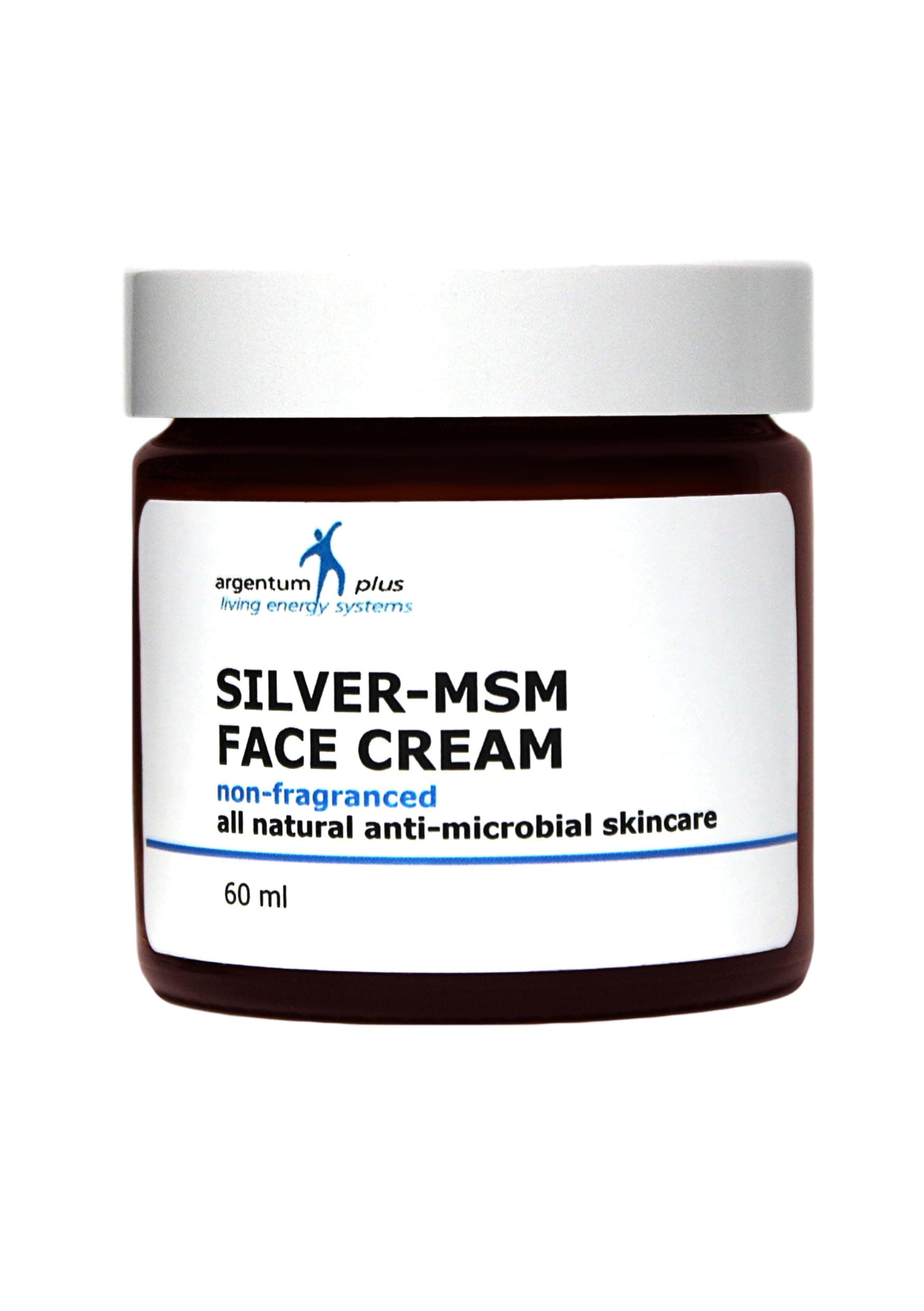 – Silver-MSM Face Cream Non-Fragranced 60 ml | Light, non-greasy moisturizer with Rosehip Seed Oil and Provitamin B5