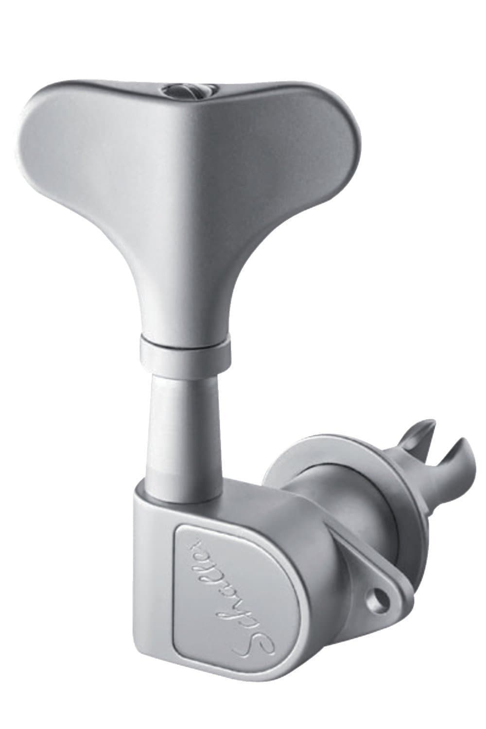 Schaller Bass Machine Head"M4 Light" 2 left/ 2 right - Satin Chrome