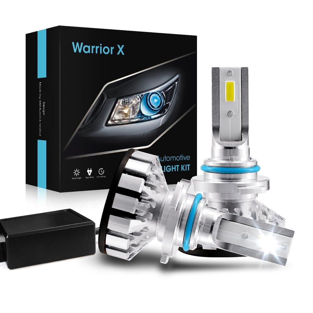 Afibraru HB3 9005 Led Headlight Bulbs 6000K White Conversion kit SMD Chips 10000LM 72W Halogen/HID kit Bulbs Replacement