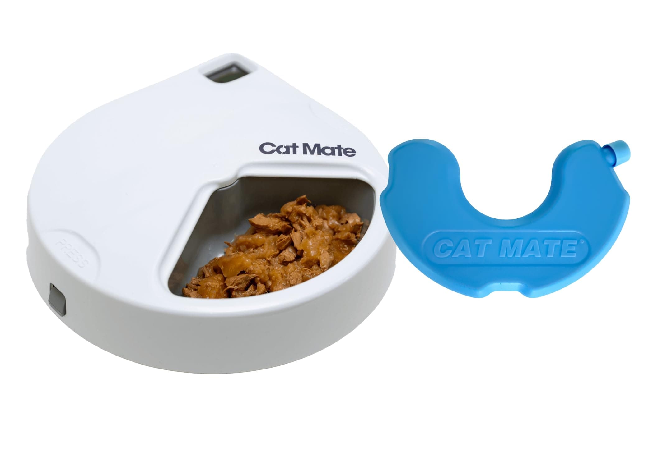 Cat Mate C300 Automatic 3 Meal Pet Feeder with Digital Timer for Cats and Small Dogs