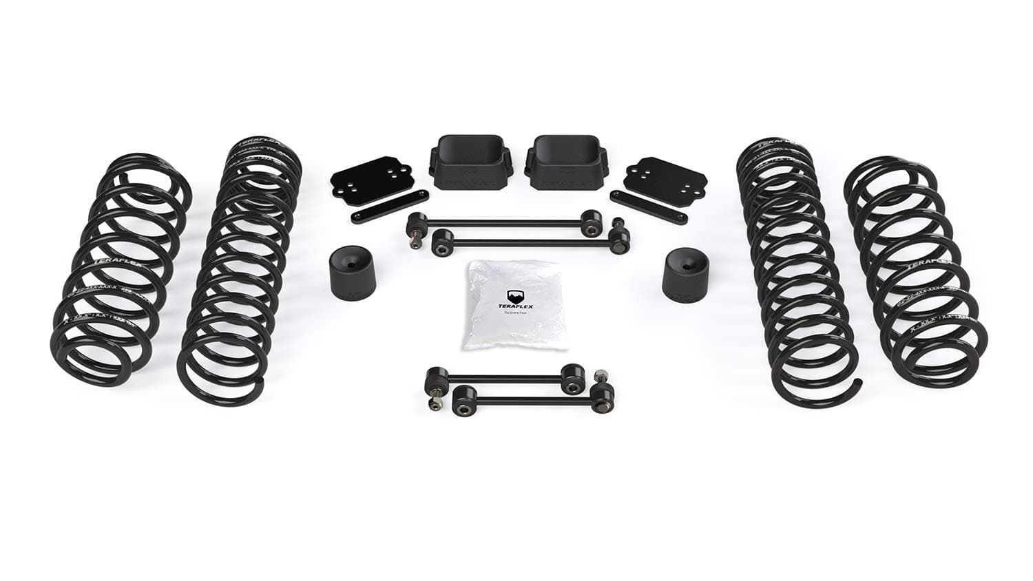 JL 2dr: 2.5” Coil Spring Base Lift Kit – No Shock Absorbers