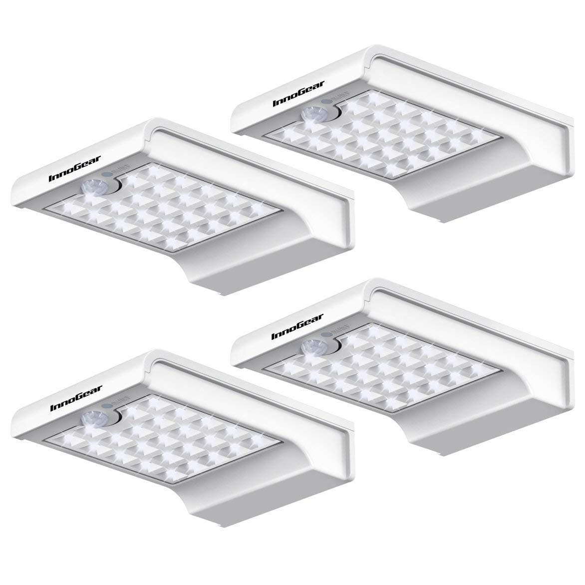 InnoGear 24LED Solar Wall Lights Pack of 4