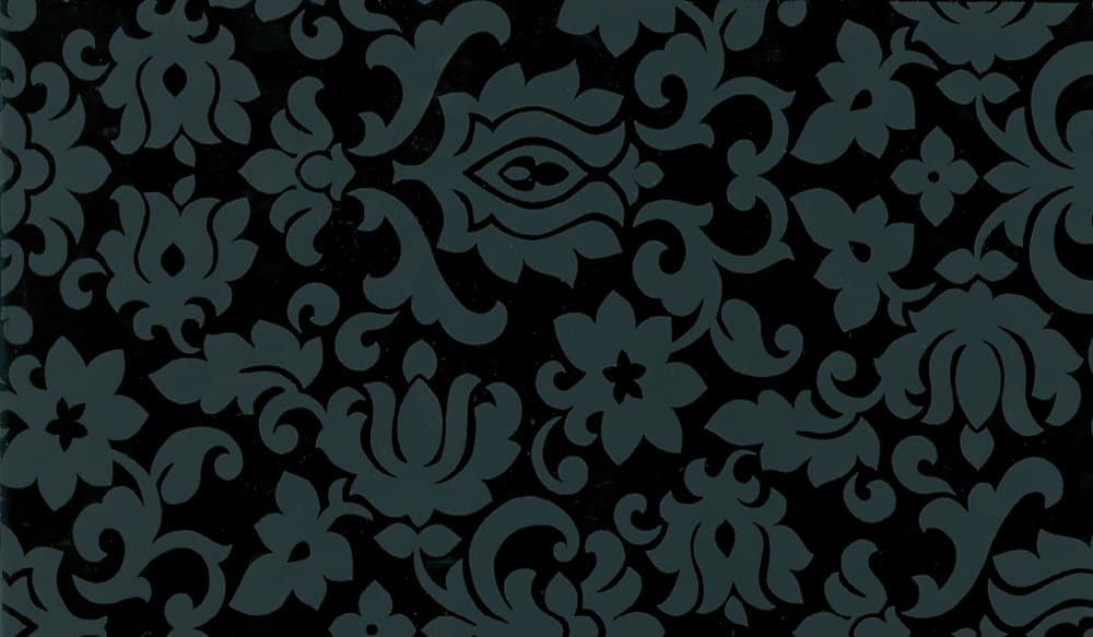 Fablon 45 cm x 2 m Roll Classic Ornament, Black