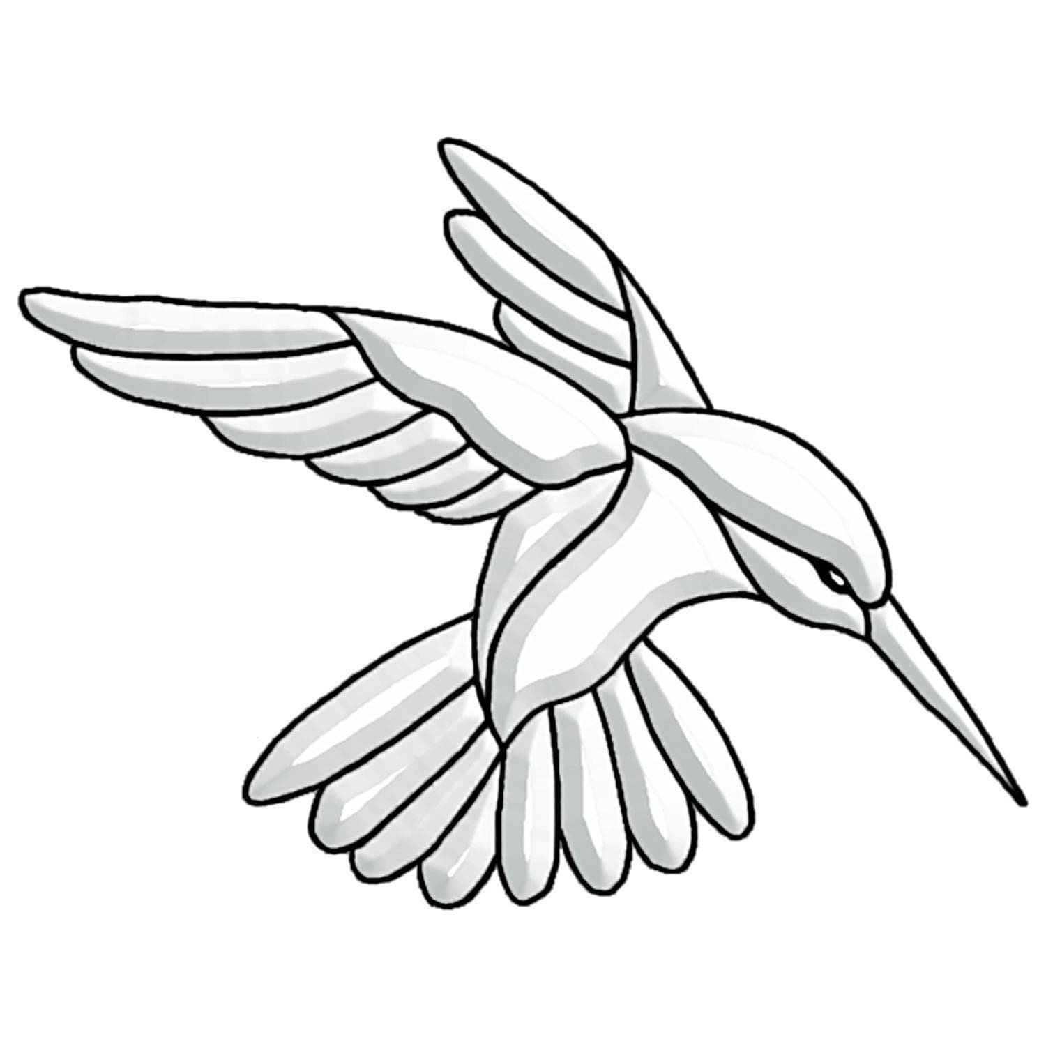 GST-9 Large Hummingbird Bevel Cluster