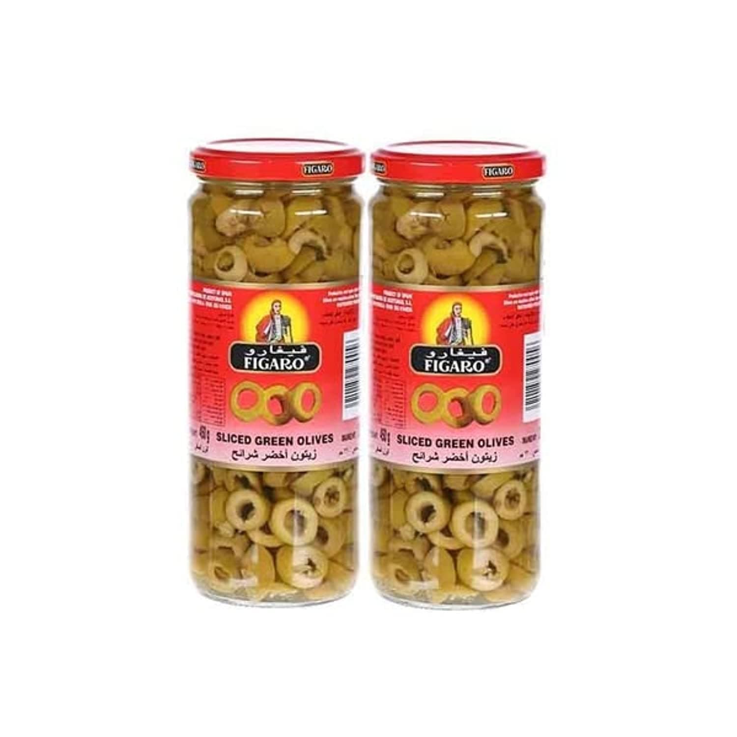 Figaro sliced green olives 2, pieces