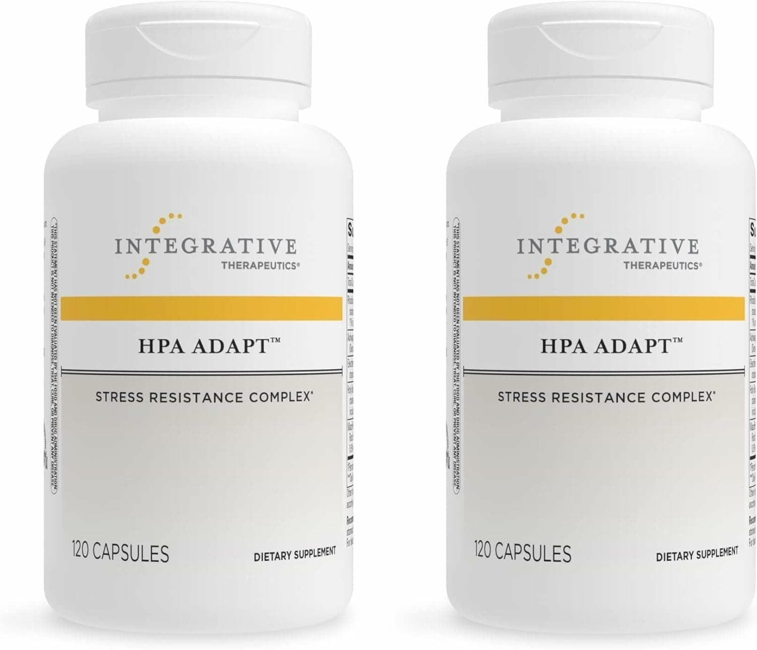 - Integrative Therapeutics HPA Adapt - Adaptogenic Supplement for Stress Support* - Includes Ashwagandha, Rhodiola & Other Adaptogenic Herbs* - Vegan, Dairy-Free & Gluten-Free - 240 Capsules