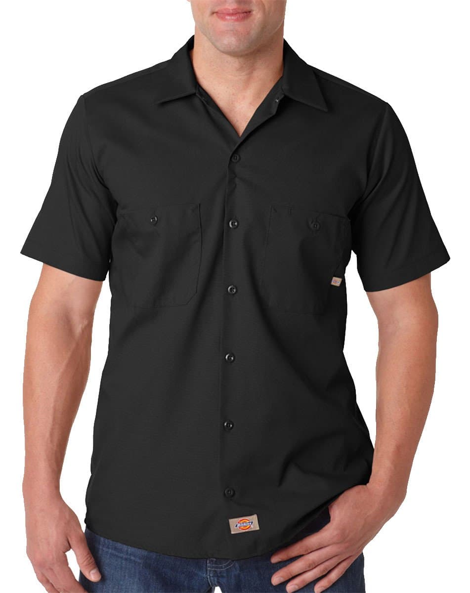 Men's Short Sleeve Industrial Work Shirt