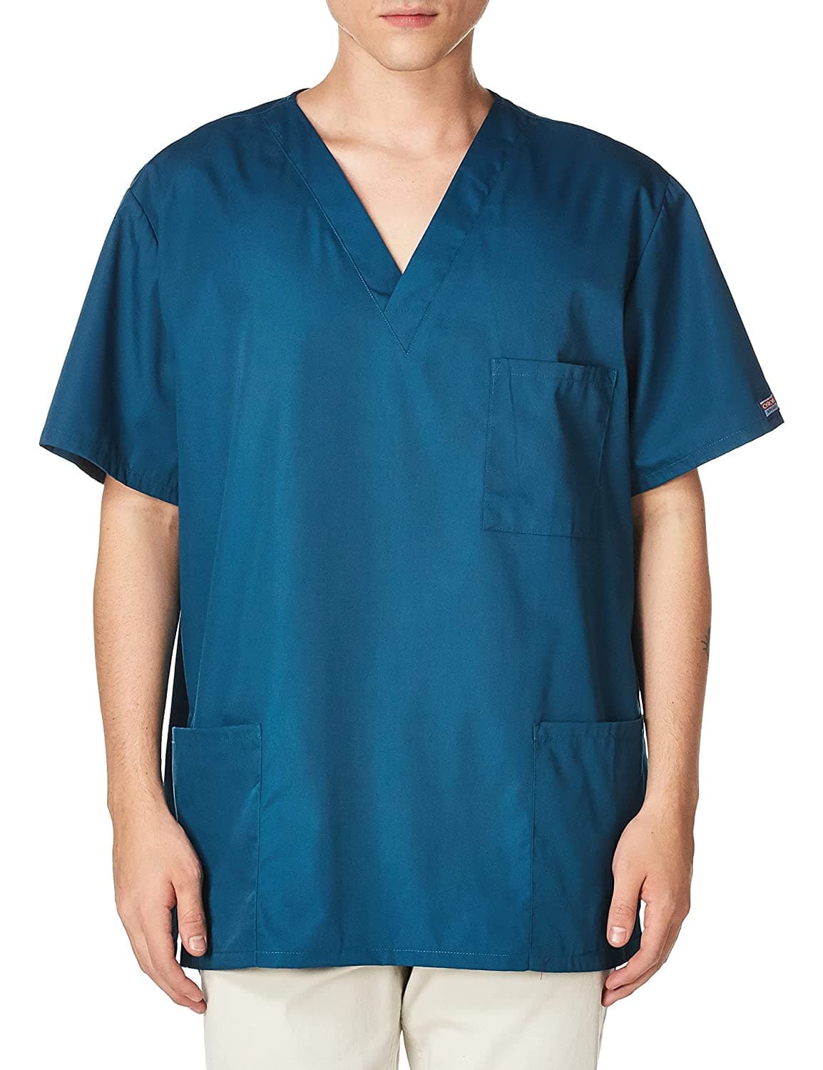 Womens Unisex V-Neck Top