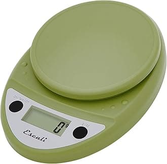 Primo Digital Kitchen Scale 11Lb/5Kg, Tarragon Green
