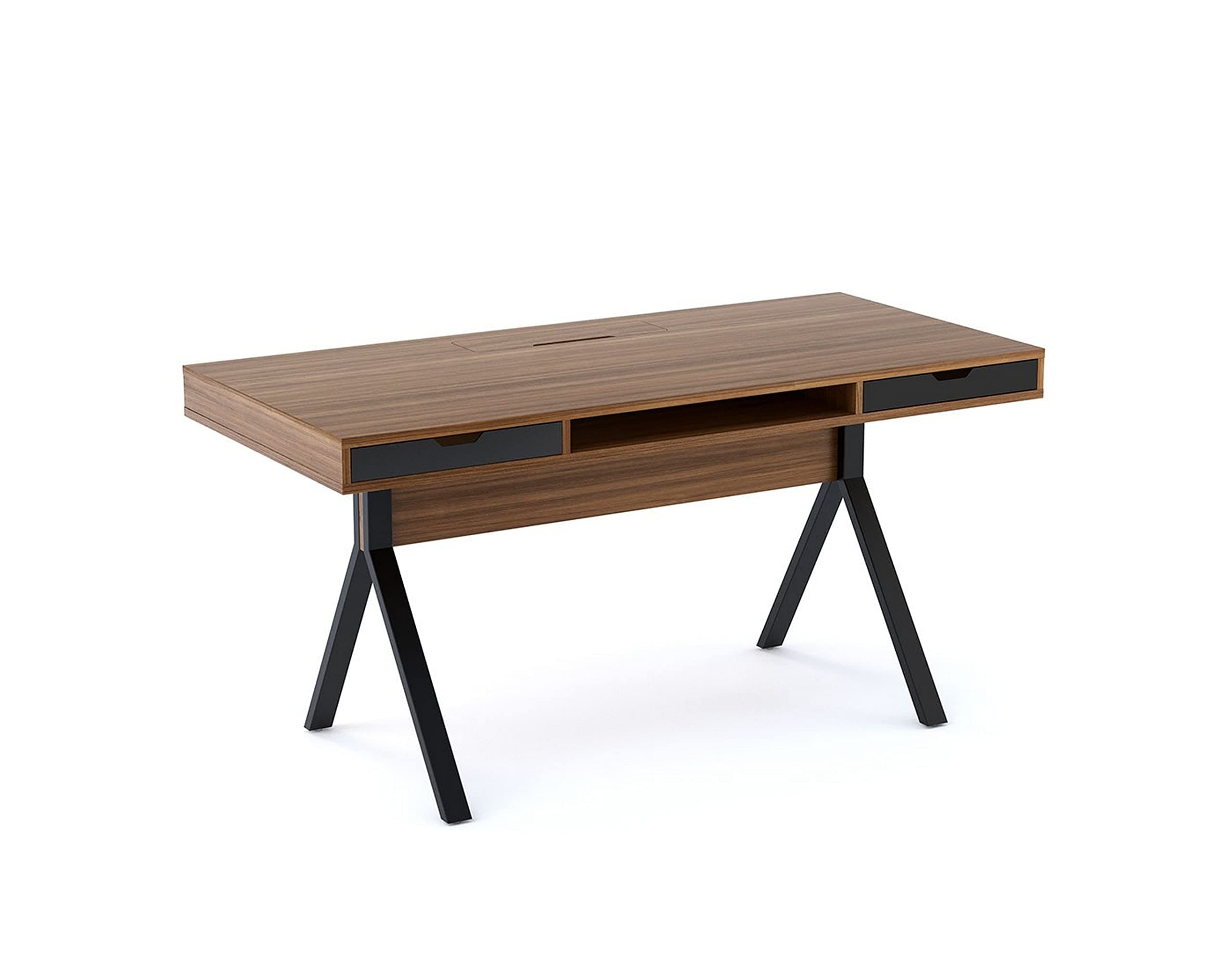 BDI Modica 6341 Desk, Natural Walnut