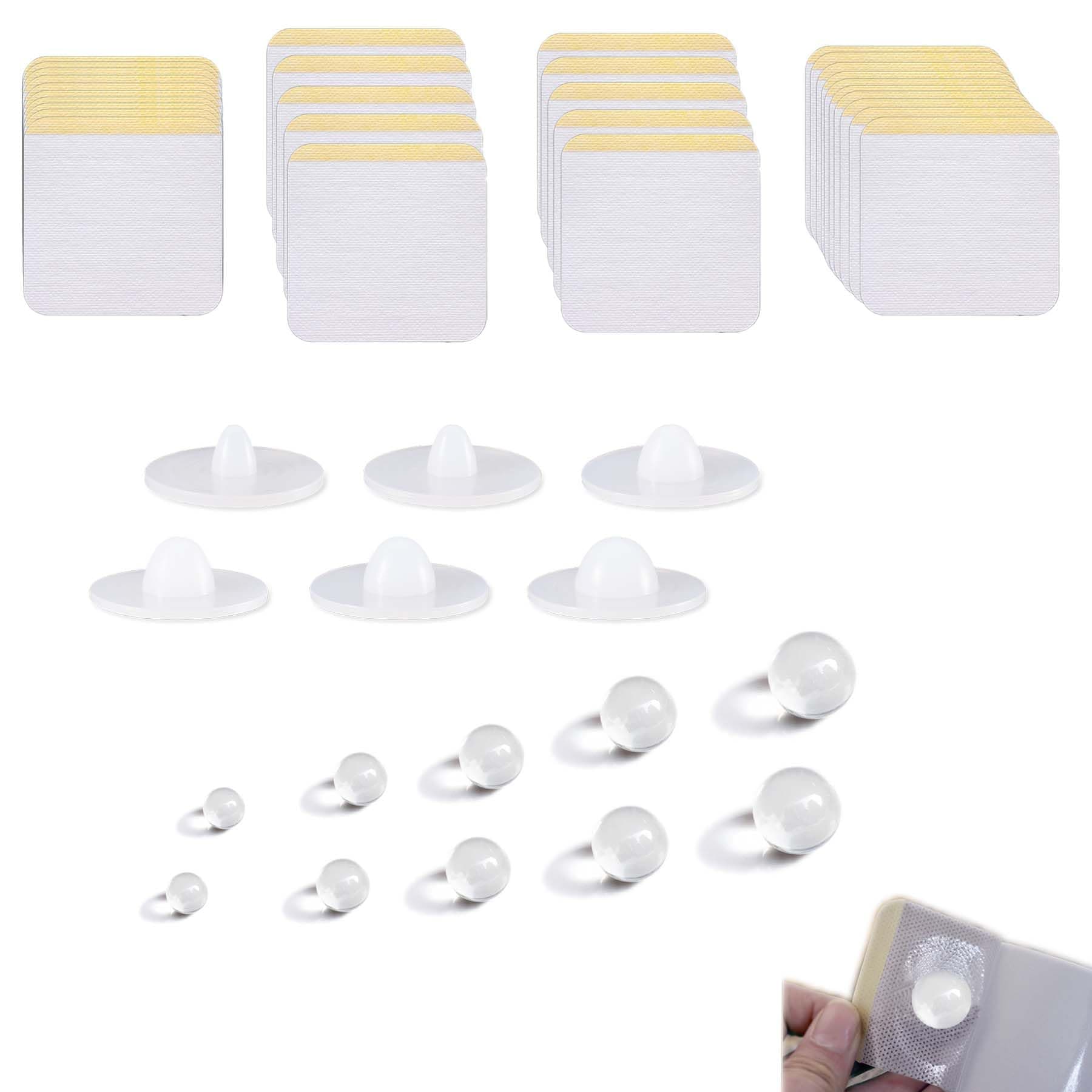 IKJNMLP 22PC Belly Button Plug Shaper Post Tummy(22 Different Sizes) and 30pc Breathable Belly Button Patch