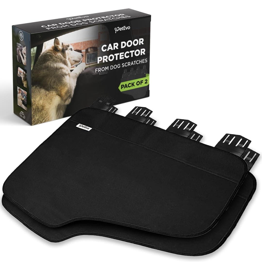 (2026 Version-2X Extra Durable Premium Interior Car Door Protector from Dog Scratches - Pet Car Window Protector Door Covers - Waterproof Anti-Scratch, Scratch Resistant, Size 27" x 22"