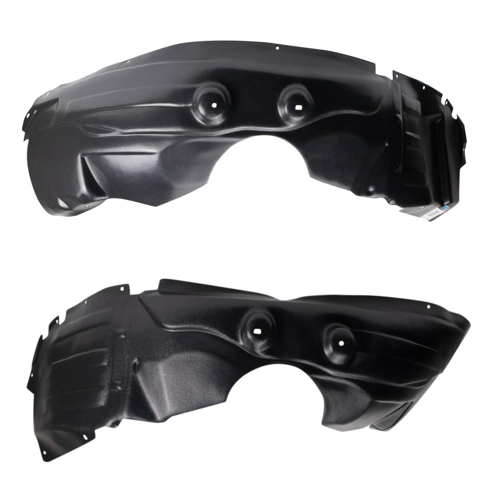 TRQ Front Inner Fender Liner Set Compatible with 2009-2020 Dodge Journey CH1248167 CH1249167