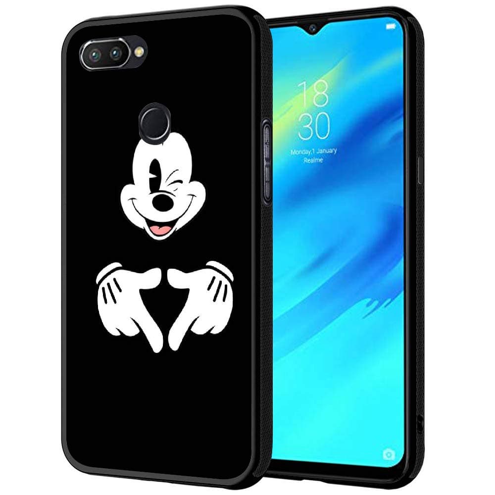 Cellkraft Licensed Designer Disney Mickey Mouse Hard Back Case Mobile Cover for Oppo Realme 2 Pro (D562)