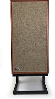 KLH Model Five 3-Way 10-inch Acoustic Suspension Floorstanding Speaker - Each (Mahogany)