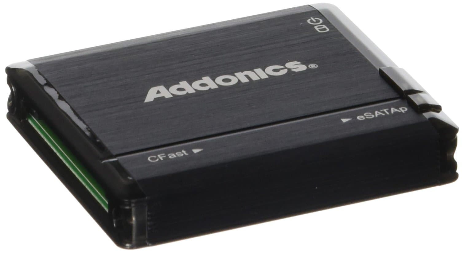 Addonics CFast Card Reader/Writer - USB 2.0/eSATA, Black (ADESPCFT)