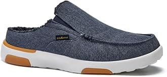 Mens Good Arch Support Loafers Shoes for Plantar Fasciitis, Best Vintage Stylish Slip On for Cushioning, Dressy Style Skate Flat Fashion Sneakers for Walking, Pain Relief Size 9