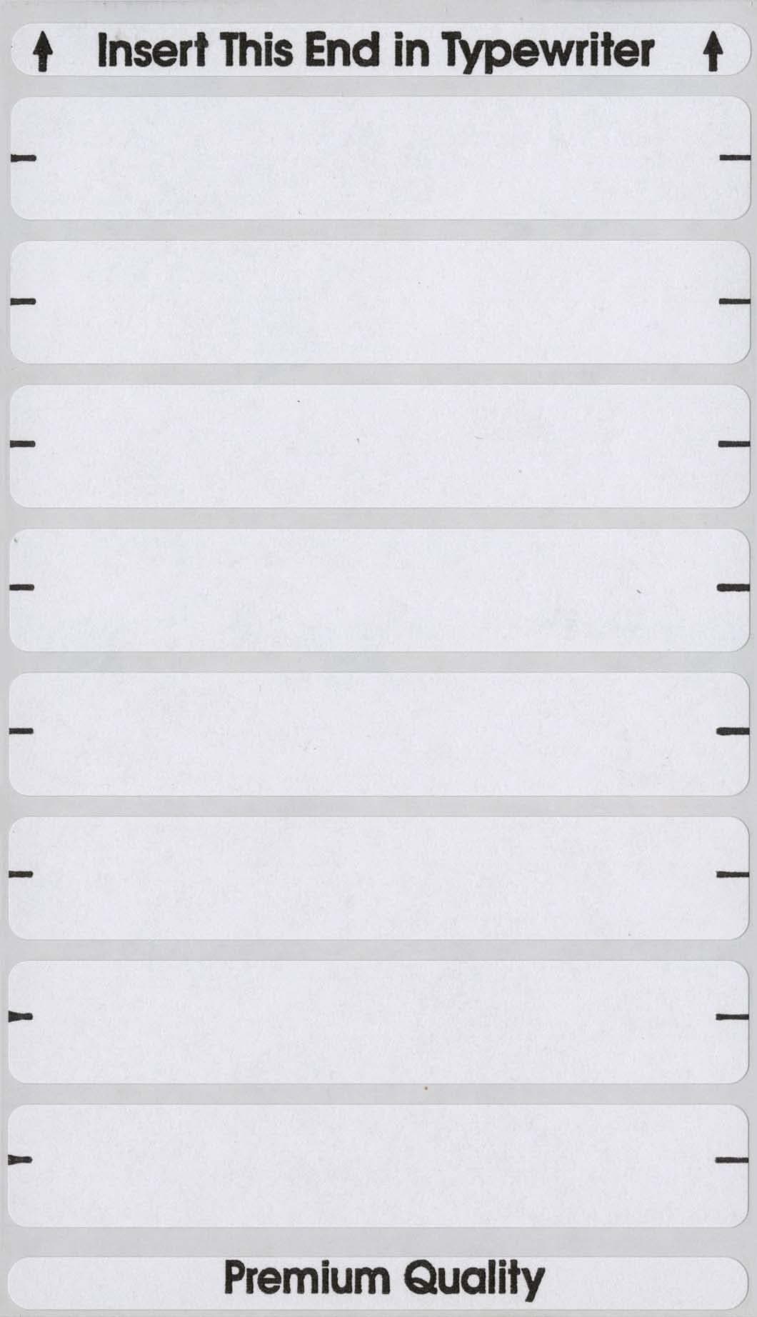 MACO White File Folder Labels, 9/16 x 3-7/16 Inches, 248 Per Box (FF-L1)