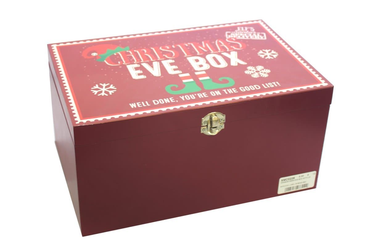 Christmas Eve Wooden Box