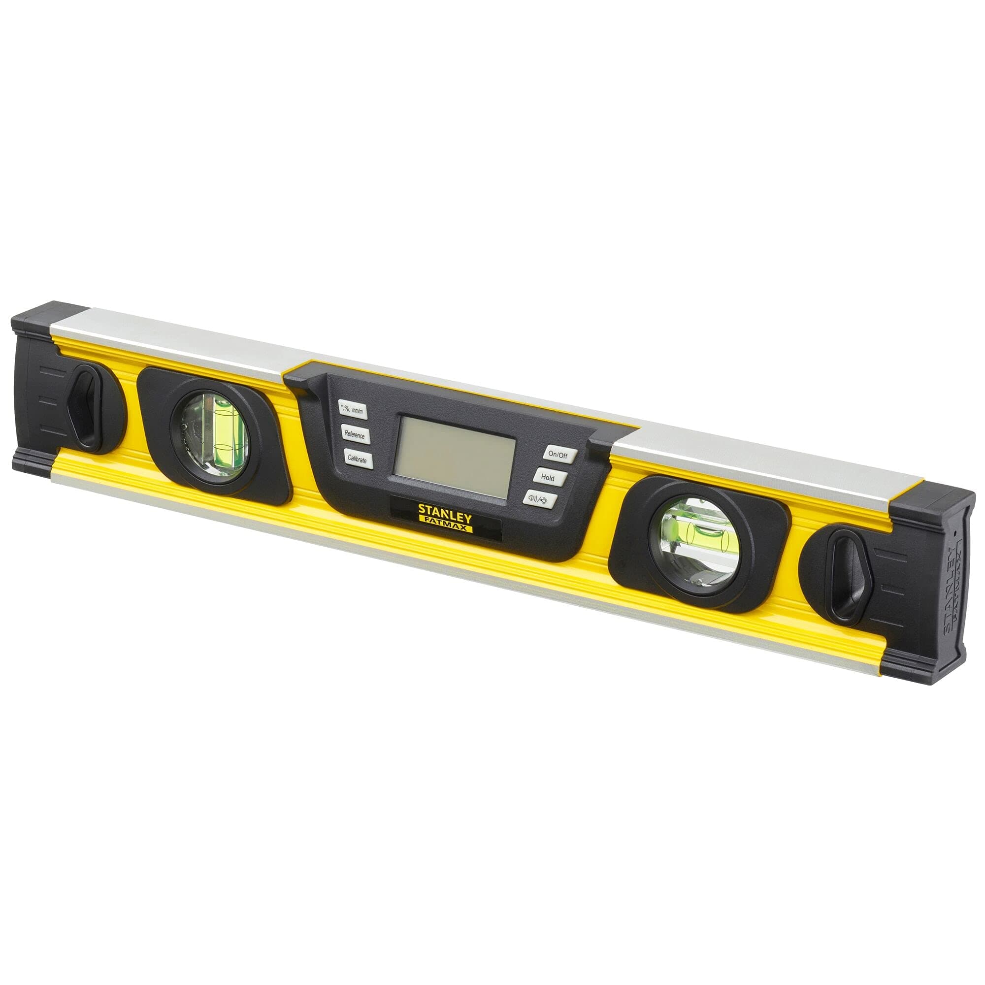 STANLEY 0-42-063 40 cm Digital Angle Level with 0.2 Digital Accuracy & Easy-to-Read LCD Screen, 1 Year Warranty, YELLOW & BLACK