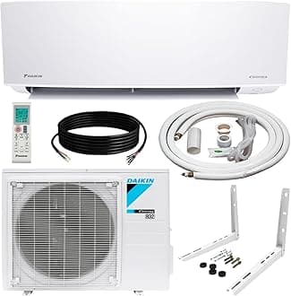 12,000 BTU 20 SEER2 Oterra R32 Series Ductless Mini-Split Air Conditioner with Installation Kit and Wall Bracket- 230V