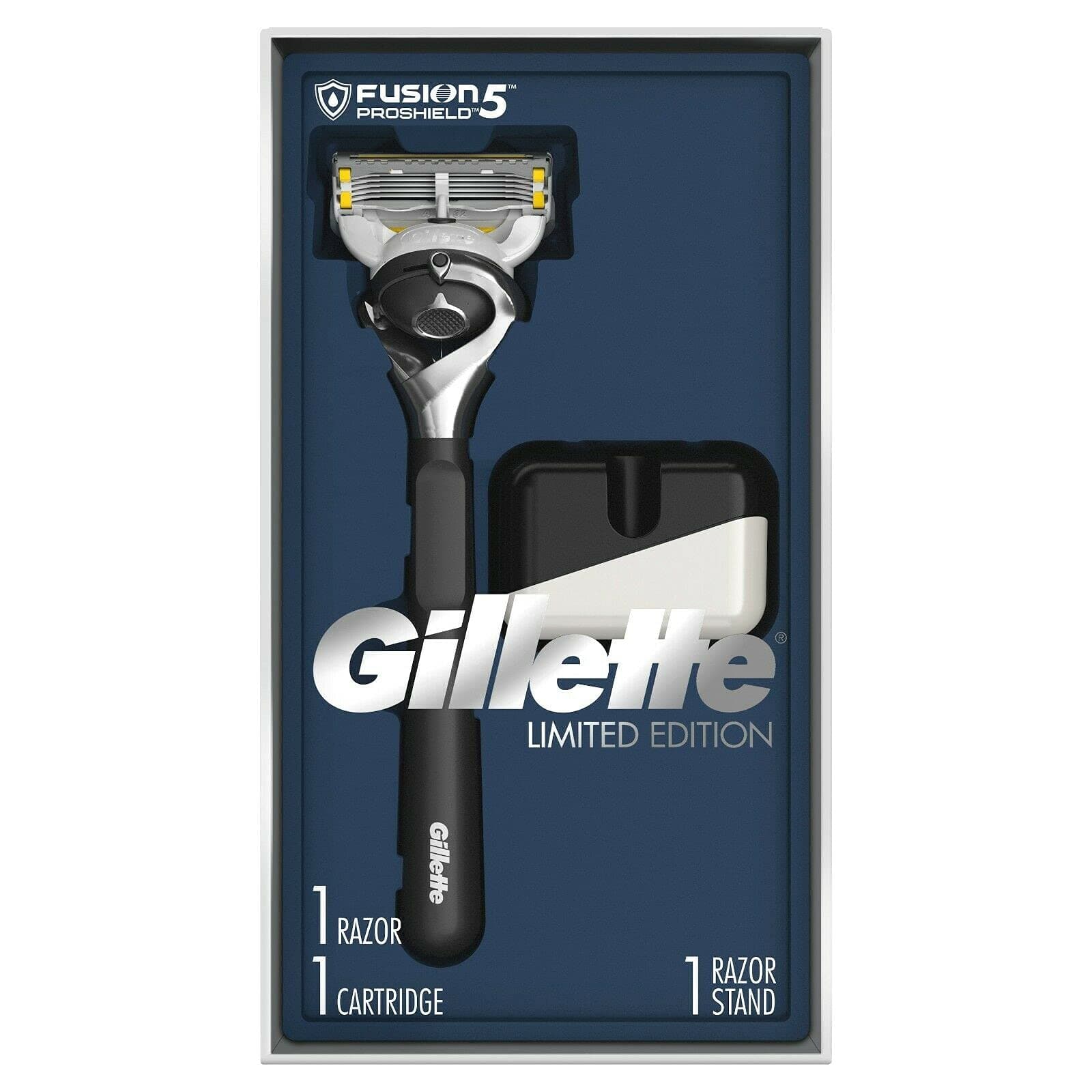 Gillette Fusion5 Proshield Limited Edition Set (Handle + Razor + Stand)