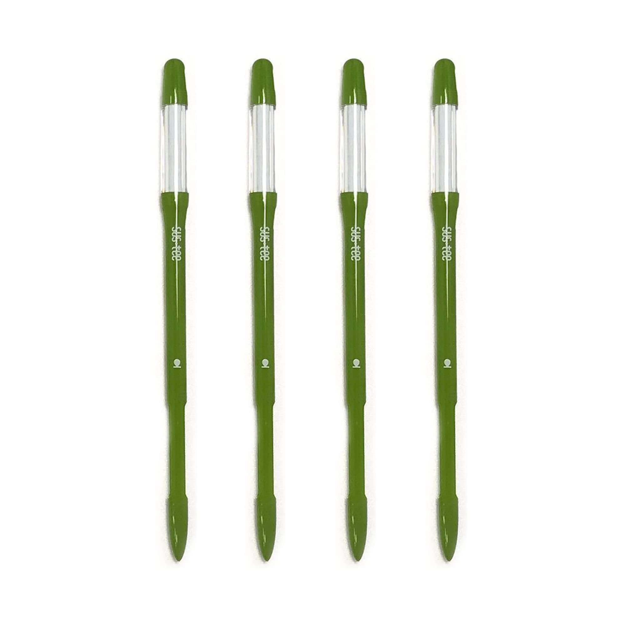 Sustee Aquameter, Set of 4, Plant Soil Moisture Sensor (Green, Medium)