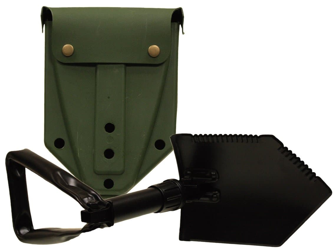 50-01 Military Type Tri-Fold Shovel with Case