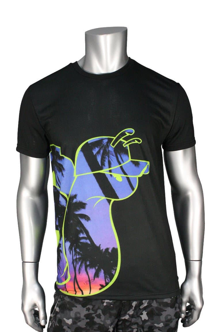 Slowbucks Cohiba Palm T Medium Black Mens (Medium)