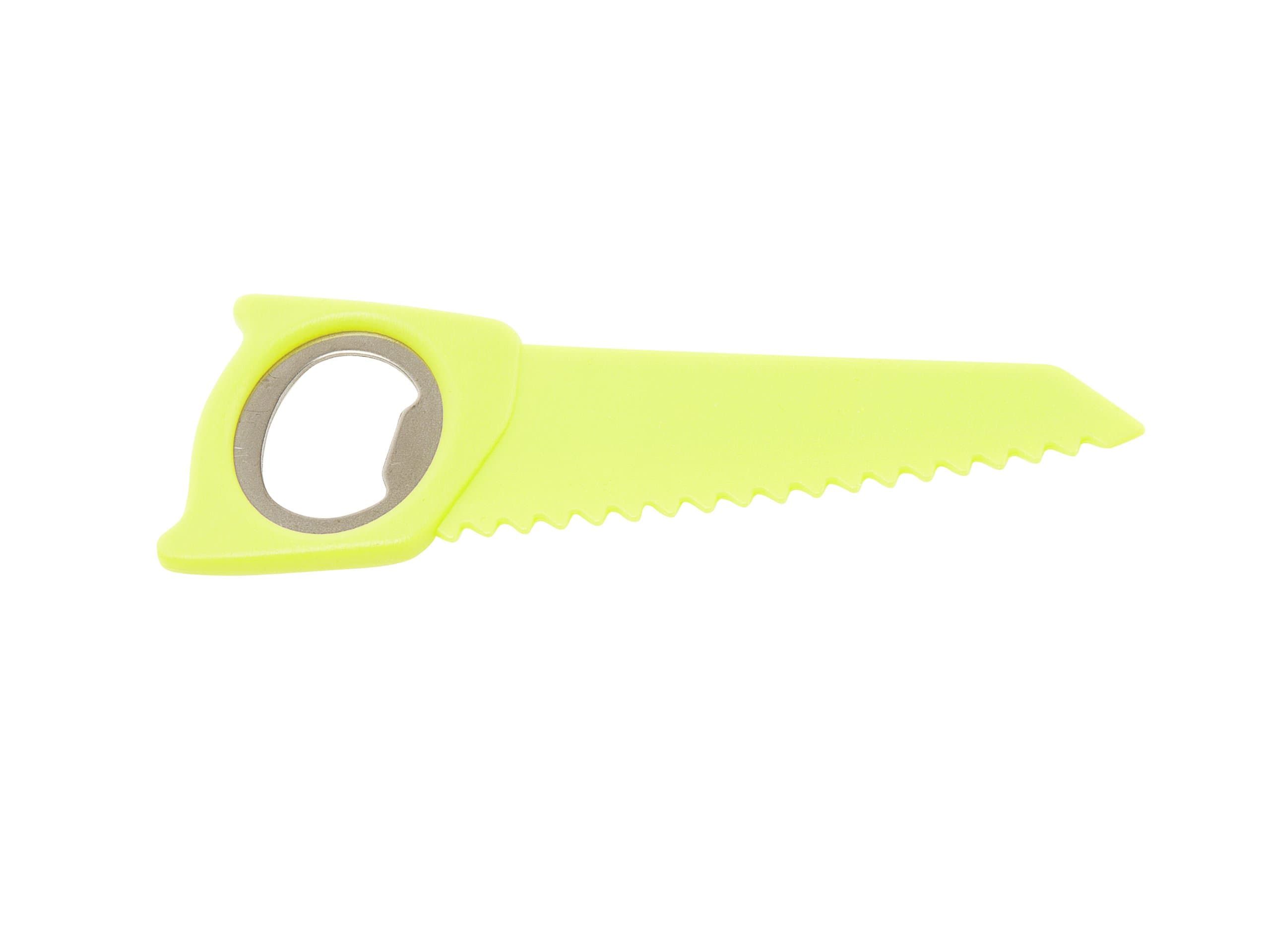 SILLY Bottle Opener Saw, Lime Green