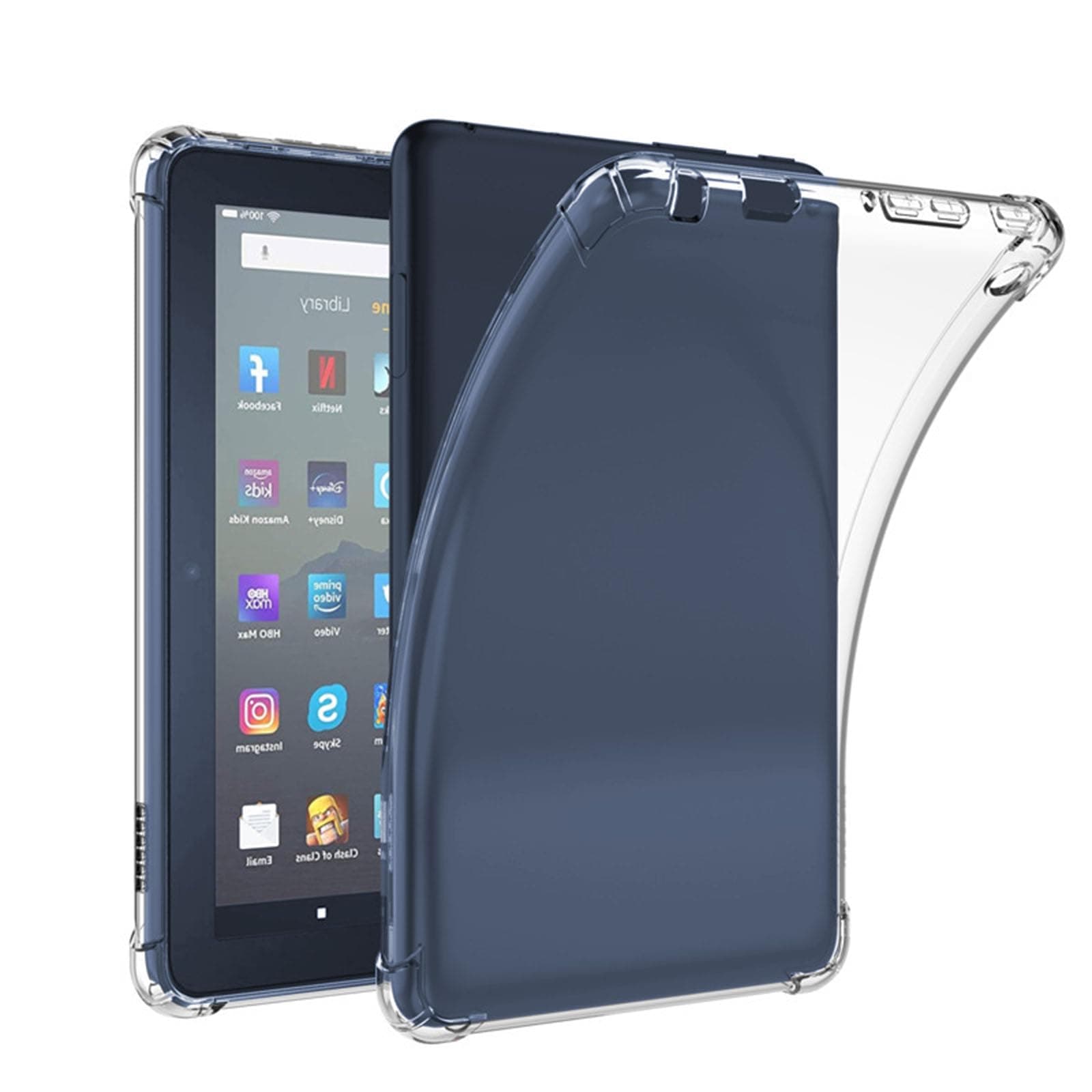 Clear Case for 6" Kindle Lite 2019 Release(Kindle 2019/6.0"/K10/J9G29R), Lightweight Slim Thin Silicone Protective Back Cover Skin Bumper for Kindle 10th Gen 2019