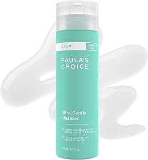 Paula's Choice CALM Ultra-Gentle Face Cleanser for Sensitive Skin, Facial Wash, Calms + Soothes Redness, Daily Face Wash for Rosacea-Prone & Eczema-Prone Skin, & Fragrance-Free, 6.7 Fl Oz