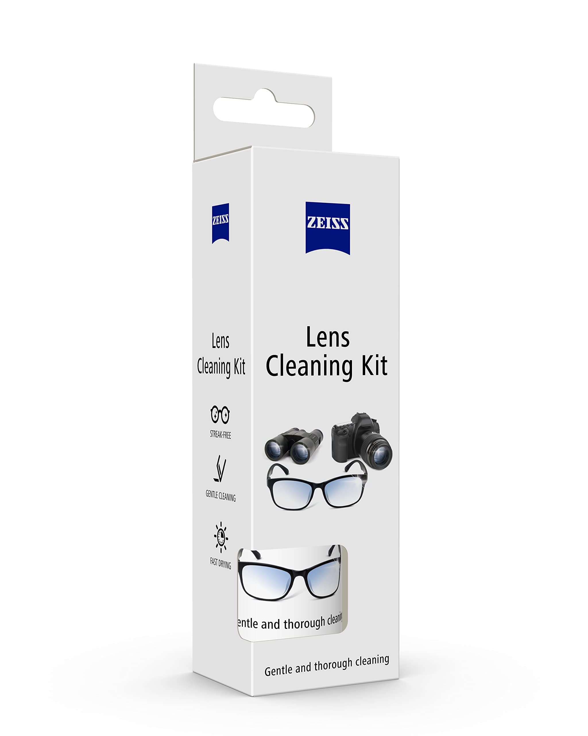 Lens Cleaning Solution Kit 60ml with Microfiber Cloth- Pack of 1 | Perfect Lens Cleaner for Spectacles, Eyeglasses, Sunglasses , Camera Lenses and Binoculars