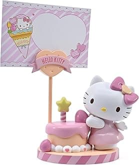 Yume Sanrio Hello Kitty Party Time Memo Stand – Cute Hello Kitty Desk Accessory with Cake Design | Sanrio Gifts & Collectables