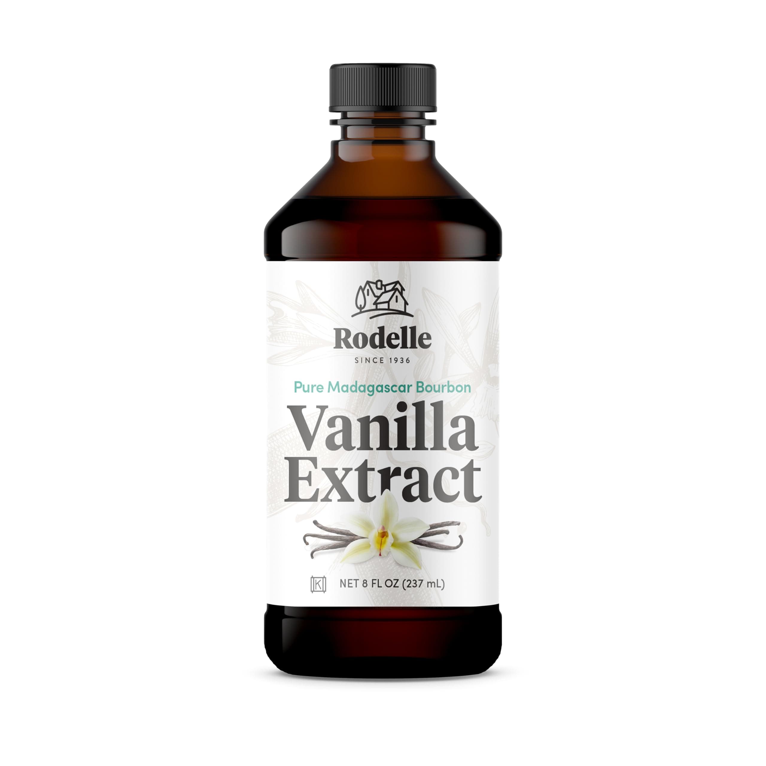 Rodelle Pure Vanilla Extract, 8 Fl oz