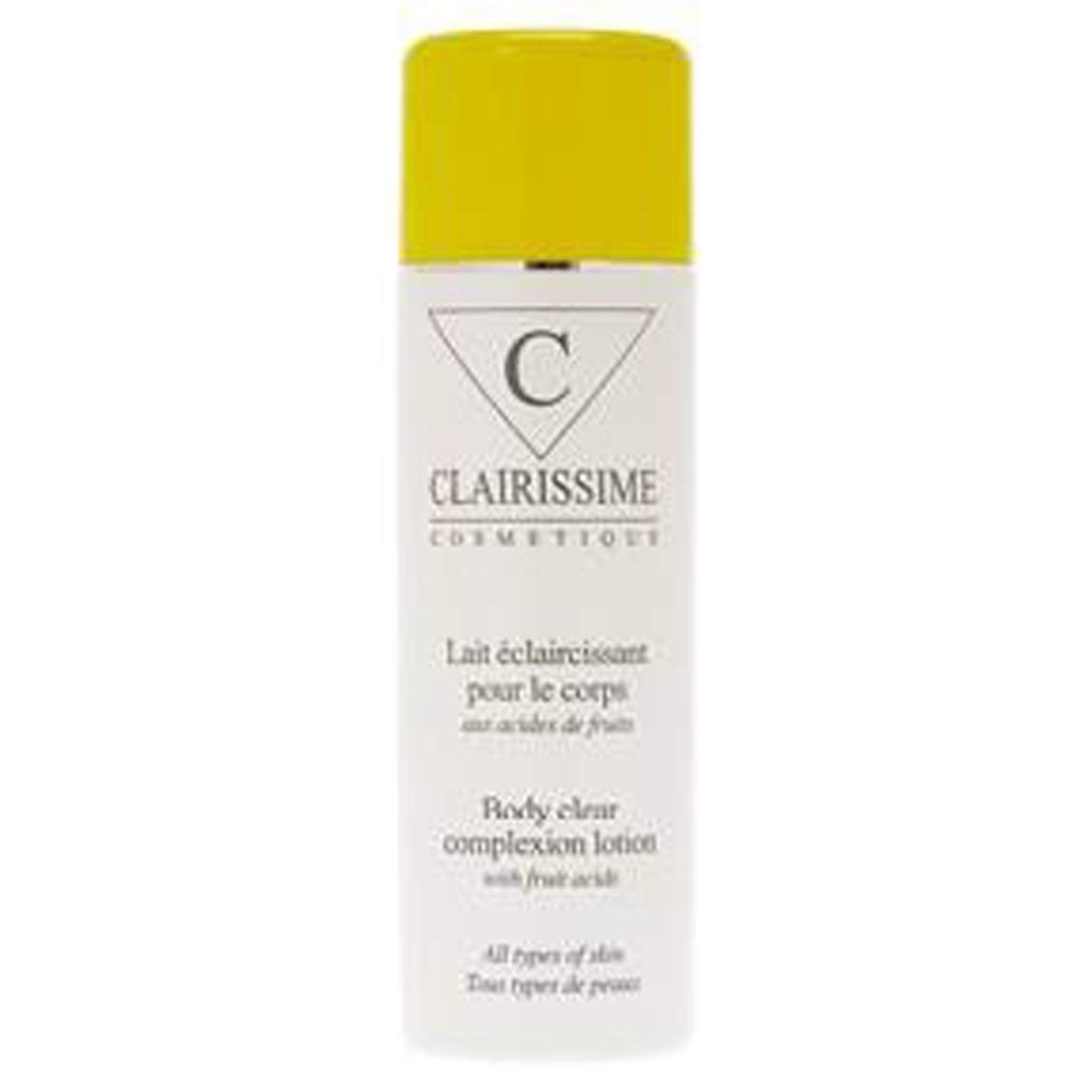 Yellow Body Clear Complexion Lotion 500ml with fruit acids