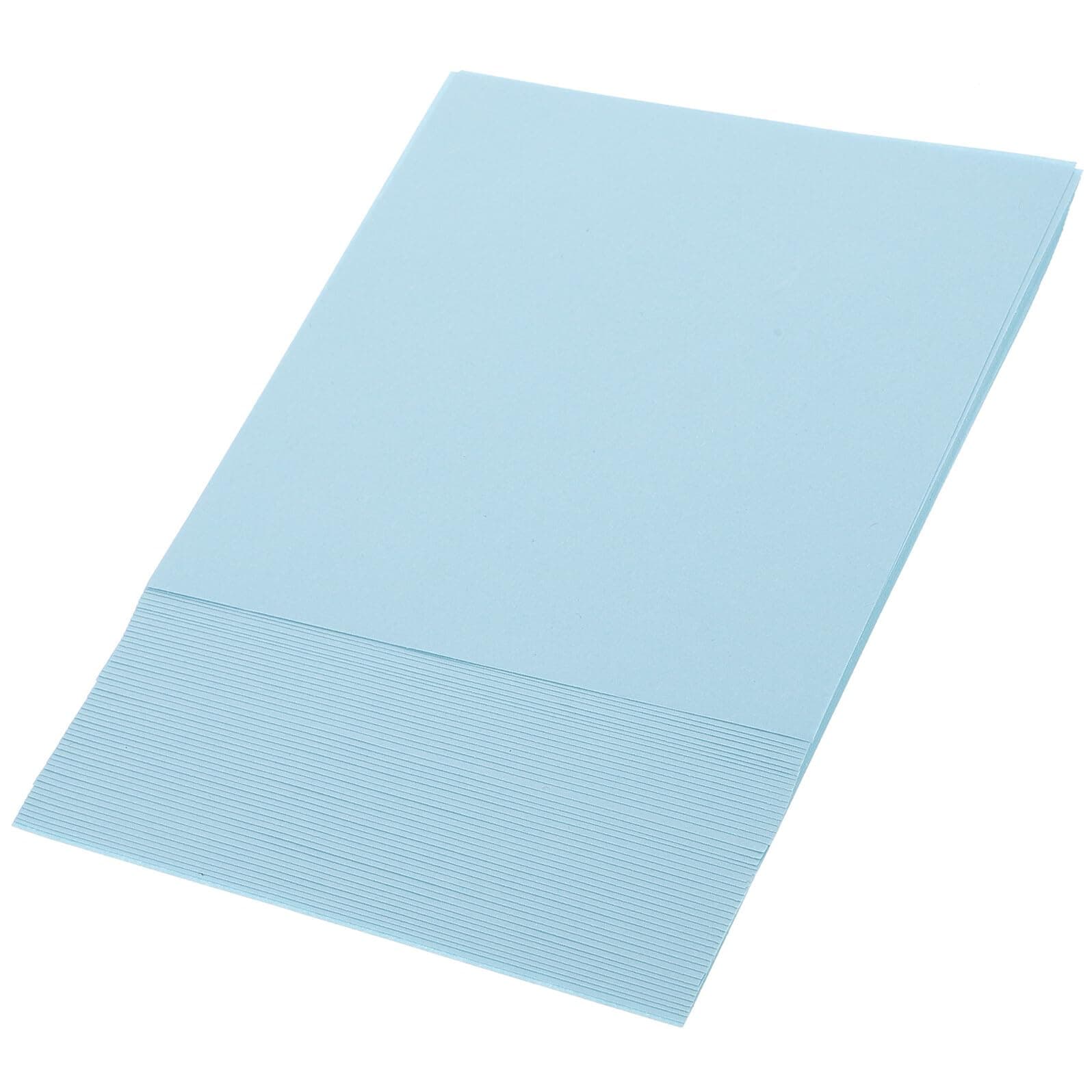 PRETYZOOM 100 Pcs Light Blue Pudding Glass Jar Cover Papers Airtight Candy Bottle Sealing Paper for Baking and Craft Wrapping