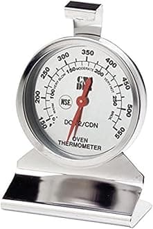 DOT2 ProAccurate Oven Thermometer, The Best Oven Thermometer for Instant Read in Food Cooking. Stainless Steel For Monitoring Oven Temperatures. Large Dial. NSF Certified.
