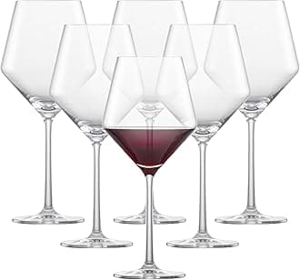 Schott Zwiesel Tritan Pure Stemware Collection, 6 Count (Pack of 1), Beaujolais