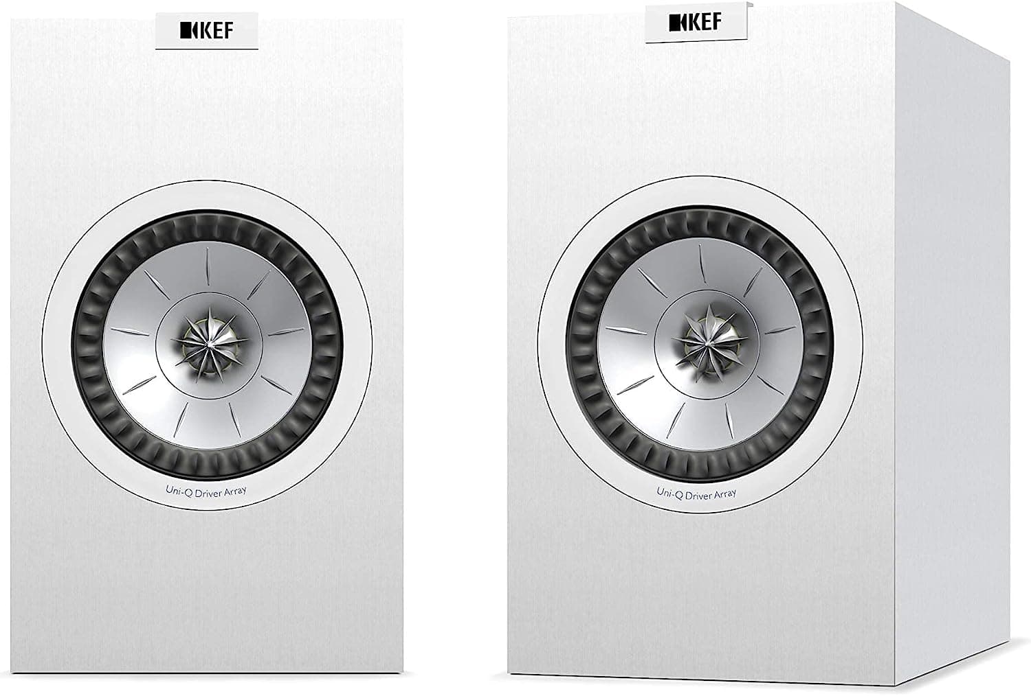 KEF Q150 Bookshelf Speakers (Pair, White)